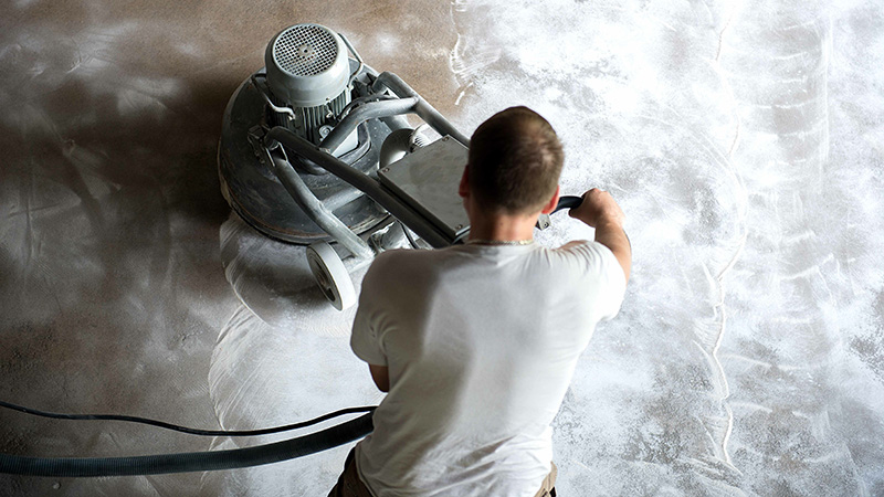 commercial floor stripping