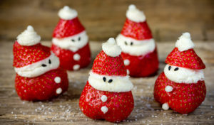 Mini Strawberry Santas | christmas desserts recipes