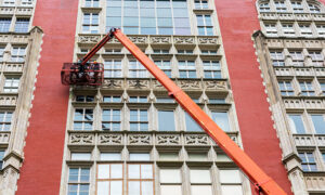 high-rise window cleaning