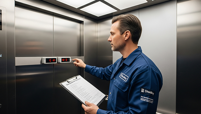 elevator maintenance checklist
