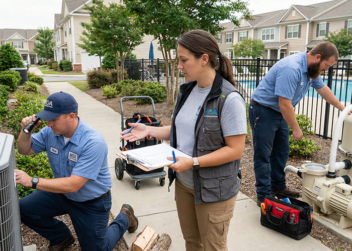 homeowners association maintenance records