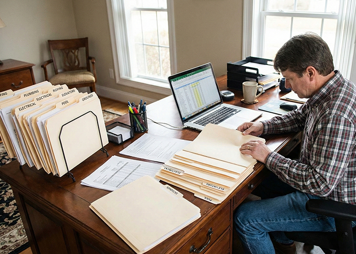 community maintenance records