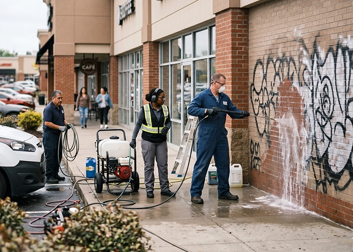 Commercial Graffiti Removal