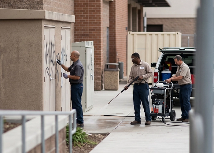 Commercial Graffiti Removal